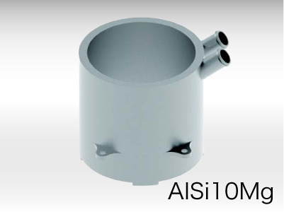 AVIMETAL 金属3Dプリンタのサンプル：アルミニウム合金