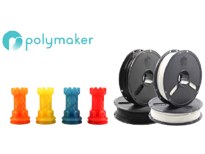 カスタマイズ可能な国産3Dプリンタ Belluloの材料 Polymaker