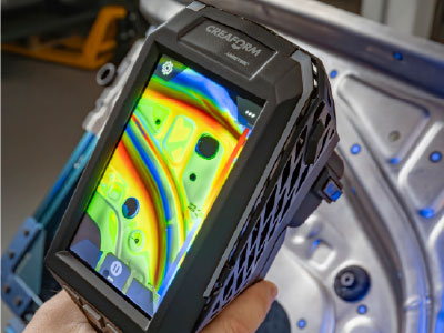 カラーマップで偏差確認