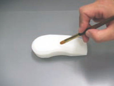 3Dプリントモデルコーティング剤 モデリングコートの手順1