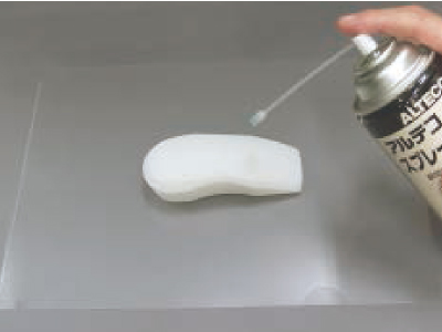 3Dプリントモデルコーティング剤 モデリングコートの手順2