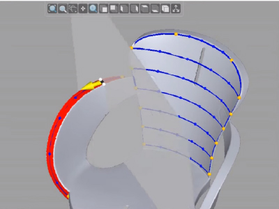 Mesh2Surface For Rhinoceros_断面からスケッチ