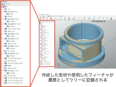 QUICKSURFACEのモデリング履歴