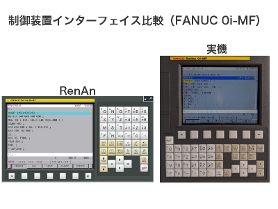 工作機械トレーニングシステム_RenAn_インターフェース比較