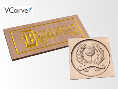 彫刻加工向け、Vectricの『VCarve』