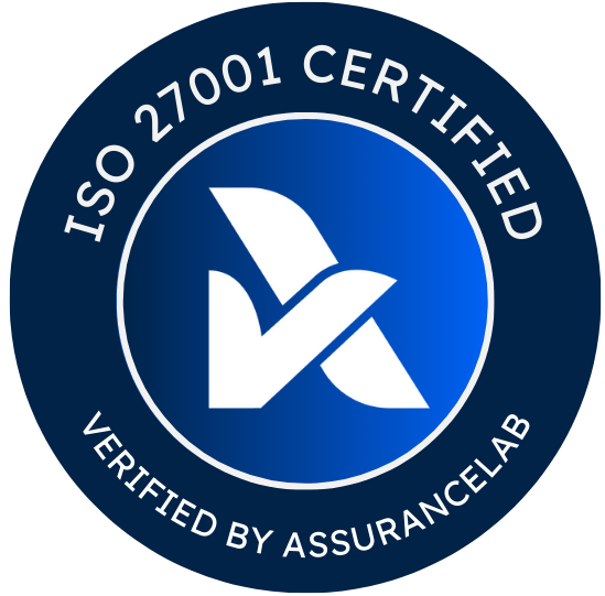 ISO 27001 認証バッジ